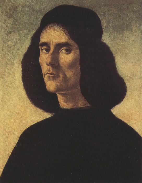 Sandro Botticelli Portrait of Michele Marullo (mk36)
